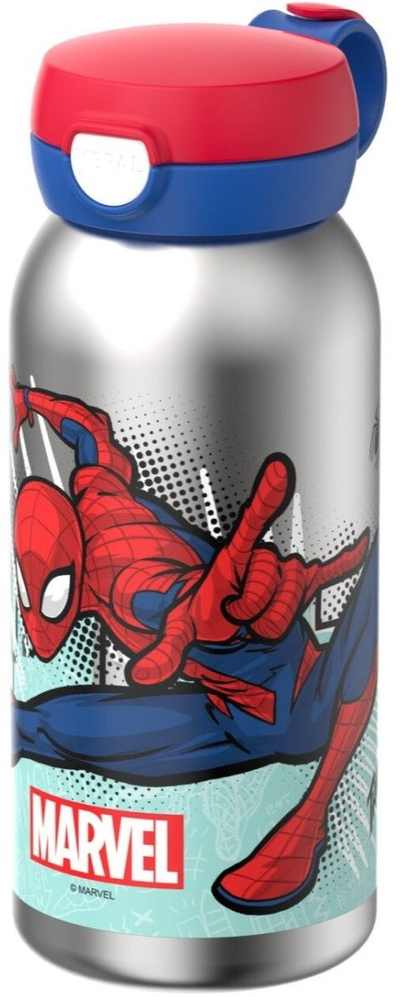 Shishe çeliku Mepal Flip Cap Campus, 600ml, Spiderman, shumëngjyrëshe
