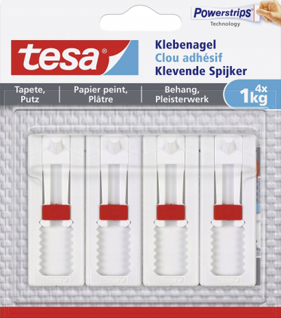 Леплива лента Tesa 77770-00000-20, 9 парчиња, 0.5 kg, бели
