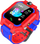 Smartwatch për kalamaj GoGPS K24, me GPS, bateri 400mAh, i kuq me blu