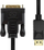 Kabllo DisplayPort në DVI-D ProXtend DP1.2-DVI241-003, 3m, e zezë