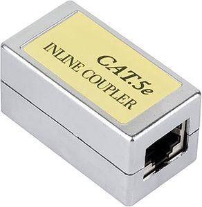 Adapter rrjeti MicroConnect MPK100FTP, RJ45 F/F, CAT5e, ngjyrë argjendi