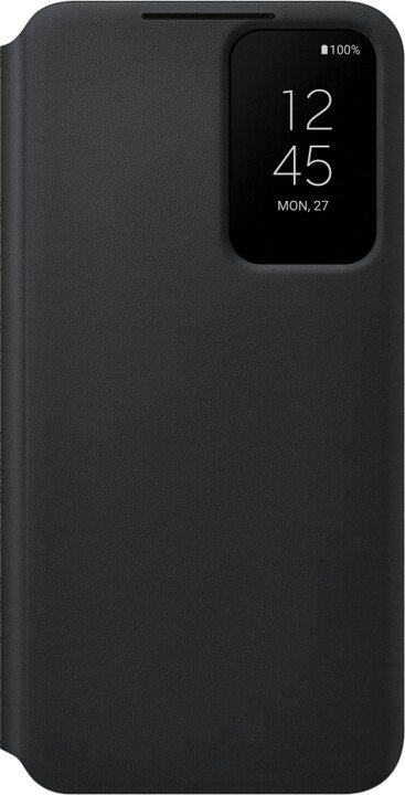 Mbështjellës për Samsung Galaxy S22 Smart Clear View, zezë