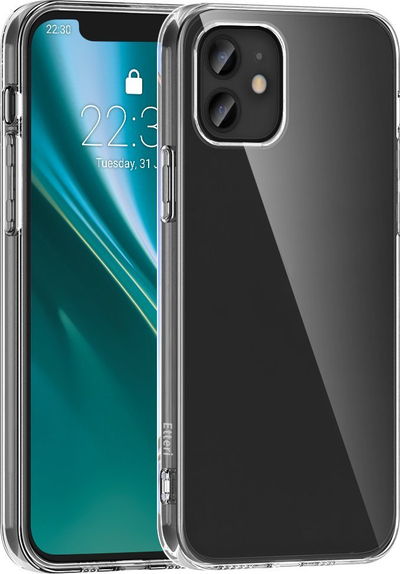 Mbështjellëse Etteri Clear Case, iPhone 12/12 Pro, transparente