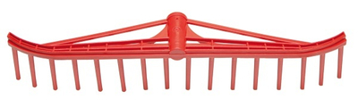 Grabujë plastike Vorel me 16 dhëmbë 550 mm (35788)