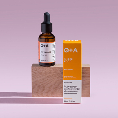 Vaj për fytyrë Q+A Super Food, 30 ml
