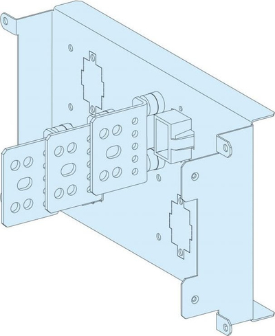 Terminal lidhjeje Schneider Electric PrismaSeT P, 350 x 200mm, gri