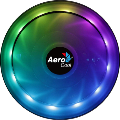 Ftohës CPU Aerocool Core Plus ARGB, 120mm, ndriçim ARGB, i zi