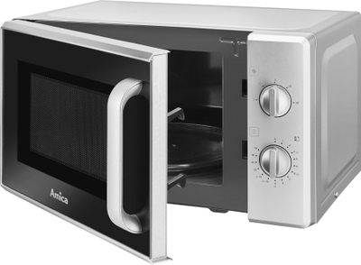 Furrë me mikrovalë Amica AMMF20M1S, 20L, 700W, argjendtë