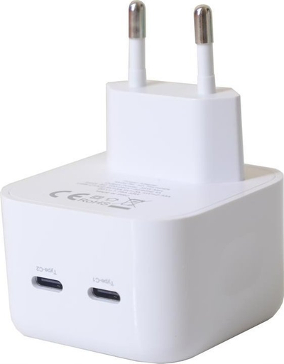 Karikues rrjeti MX Thunder PD 35W, 2x USB C, i bardhë