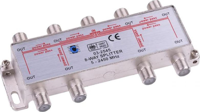 Ndarës antene Trialtern ZLA0639, 8 dalje, 5‑2450 MHz, metal