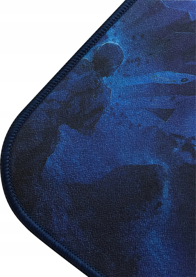 Mousepad gaming Yenkee AMBUSH YPM 3009, sipërfaqe stofi, bazë gome kundërrrëshqitëse, blu