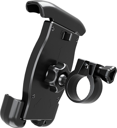Mbajtëse telefoni për biçikletë Crong Bikeclip Enduro, universale, e zezë