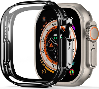 Mbrojtëse ore Dux Ducis Somo Series për Apple Watch Ultra 49mm, TPU, e zezë