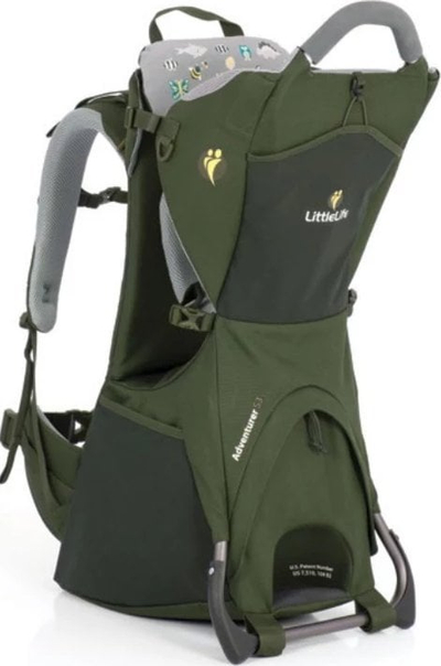 Mbajtëse për kalamaj LittleLife Adventurer S3, deri 20 kg, e rregullueshme, gri
