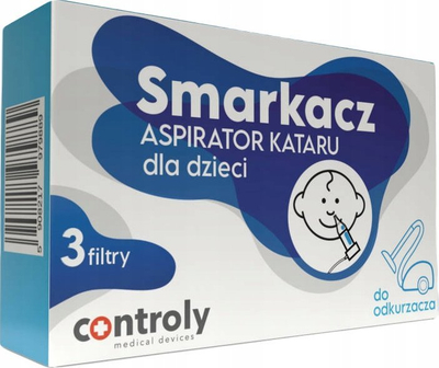 Aspirator hunde SMARKACZ për bebe, për fshesë me korent, silikon