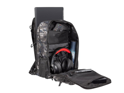 Çantë shpine për laptop Genesis Pallad 450 Camo Lite, 15.6", e hirtë