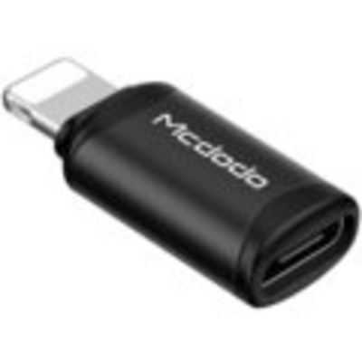 Përshtatës Mcdodo USB-C - Lightning, ngjyrë e zezë