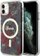 Kllëf telefoni Guess GUHMN61HCFWSA për iPhone 11/XR, me MagSafe, jeshile khaki