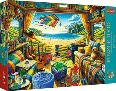 Puzzle Trefl Premium Plus Van Life, 1000 copa, shumëngjyrësh