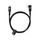 Dviced Angled Braided Cable USB-C To USB-C, 1,25m, Black