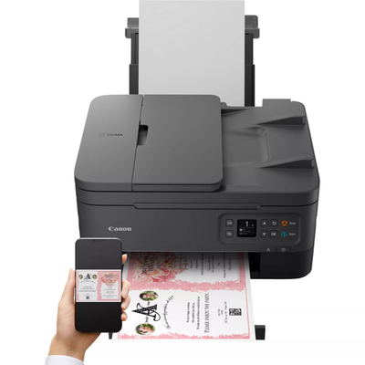 Pовеќефункционален уред Canon Pixma TS7450i, инкџет, Wi‑Fi, црн