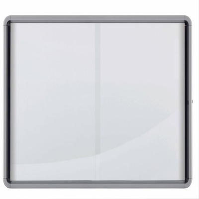 Tabelë njoftimesh Nobo Premium Plus 1902571, magnetike, me çelës, 18xA4, e bardhë