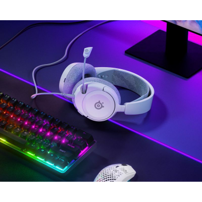 Kufje gaming SteelSeries Arctis Nova 1P, me kabllo, mikrofon që ul zhurmat, gri