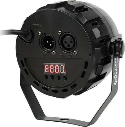 Reflektor LED LIGHT4ME TRI PAR STROBE, RGB, efekt strobe, i zi