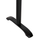 Bazë tavoline bari Metal HM479.01, metal, 40x80x91 cm, e zezë