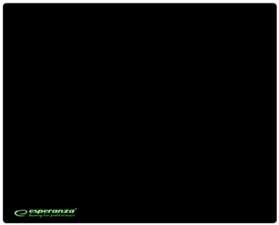 Mousepad Esperanza Classic Midi EGP102K, për gaming dhe punë, i zi