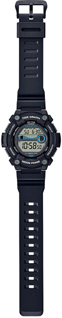 Orë sportive Casio WS-1300H-1AVEF, e zezë