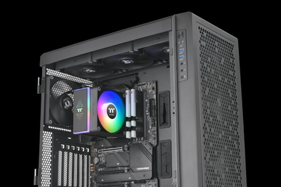 Ftohës procesori Thermaltake ASTRIA 400, 12 cm, ARGB, i zi