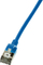 Kabllo rrjeti LogiLink CQ9026S, Cat6a U FTP, 0.5 m, blu