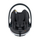 Ulëse auto për foshnje BeSafe iZi Go Modular X2 i-Size, 40-75 cm, material 3D mesh, gri e errët