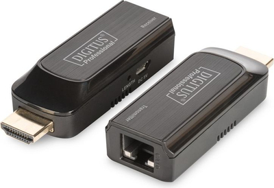 Zgjatues sinjali HDMI AV Digitus DS-55203, deri në 50m, i zi