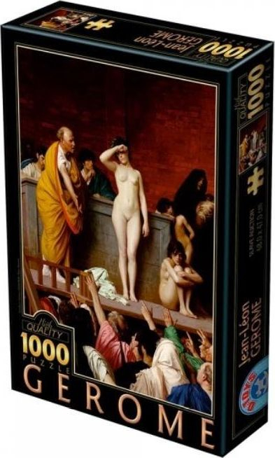 Puzzle D-Toys Slave Auction Gerome, 1000 copa, 68 x 47 cm, shumëngjyrësh