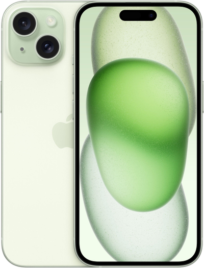 Telefoni Apple iPhone 15, 256GB, 6.1", jeshil