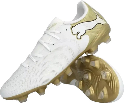Këpucë futbolli PUMA FUTURE 9 PLAY FG AG, për meshkuj, nr 42, të bardha