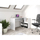 Tavolinë kënd kompjutri Corner Desk Plus Shelf 2x2, panel i laminuar 16mm, raft 2x2, e bardhë mat