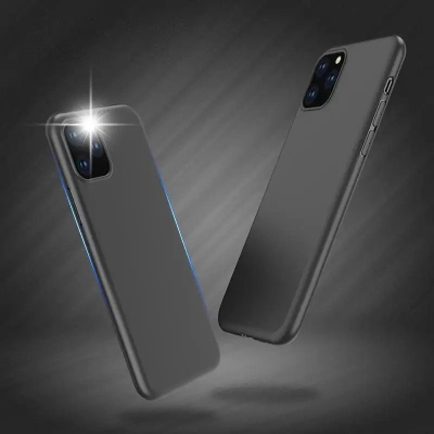 Këllëf telefoni Honor 50 Lite, xhel i butë, mbrojtës, i zi