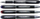 Set lapsash Uni Mitsubishi Pencil PEN SX210RED, i zi
