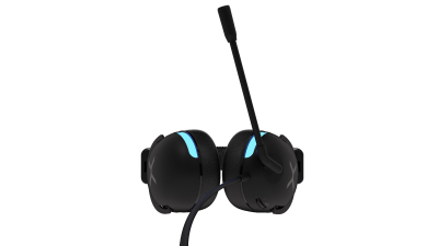 Слушалки Krux KRXC015, жичени, за компјутер и лаптоп, црни