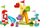 Set lodrash LEGO DUPLO Peppa Pig Funfair 10453, për fëmijë, shumëngjyrësh