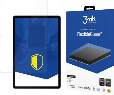 Mbrojtës ekrani 3MK FlexibleGlass Lite për Samsung Tab S9 FE Plus, xham hibrid, 0.16 mm, transparent
