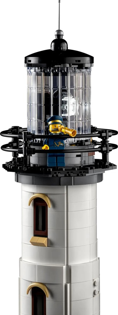 Set ndërtimi LEGO Ideas Motorized Lighthouse 21335, motor i motorizuar, mbi 2000 pjesë, shumëngjyrësh