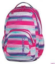 Çantë shpine shkollore Coolpack Smash Pink Twist 63678CP, me 2 ndarje, rozë shumëngjyrëshe