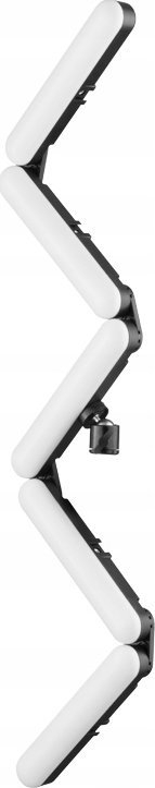 Dritë studio LED FreePower V8, unazë gjashtëkëndore, 3200-6500K, e bardhë