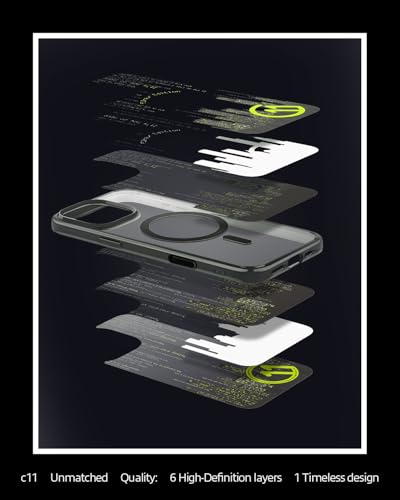 Kapak telefoni Spigen Ultra Hybrid C11 Flâneur, për iPhone 16 Pro Max, transparent