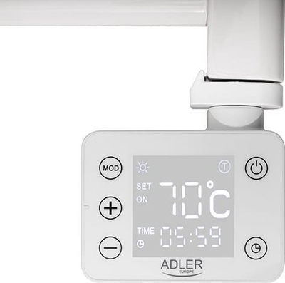 Radiator elektrik Kpeov Rebrk Suika 2in1 me termostat të programueshëm, i bardhë