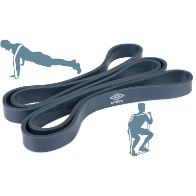 Bandë rezistence Umbro Power Band, 35 kg, 208x4.5x2 cm, e zezë